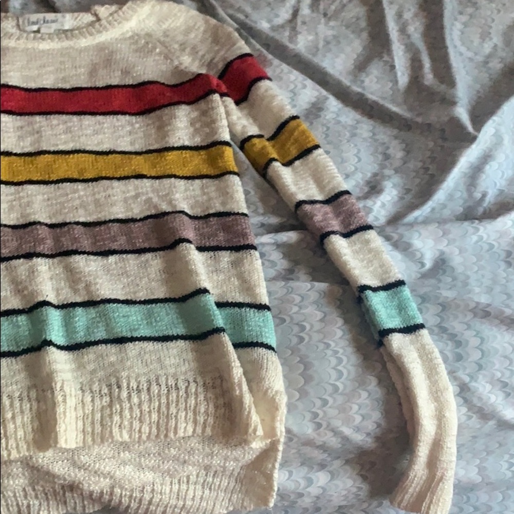 Striped sweater. - Picture 3 of 3
